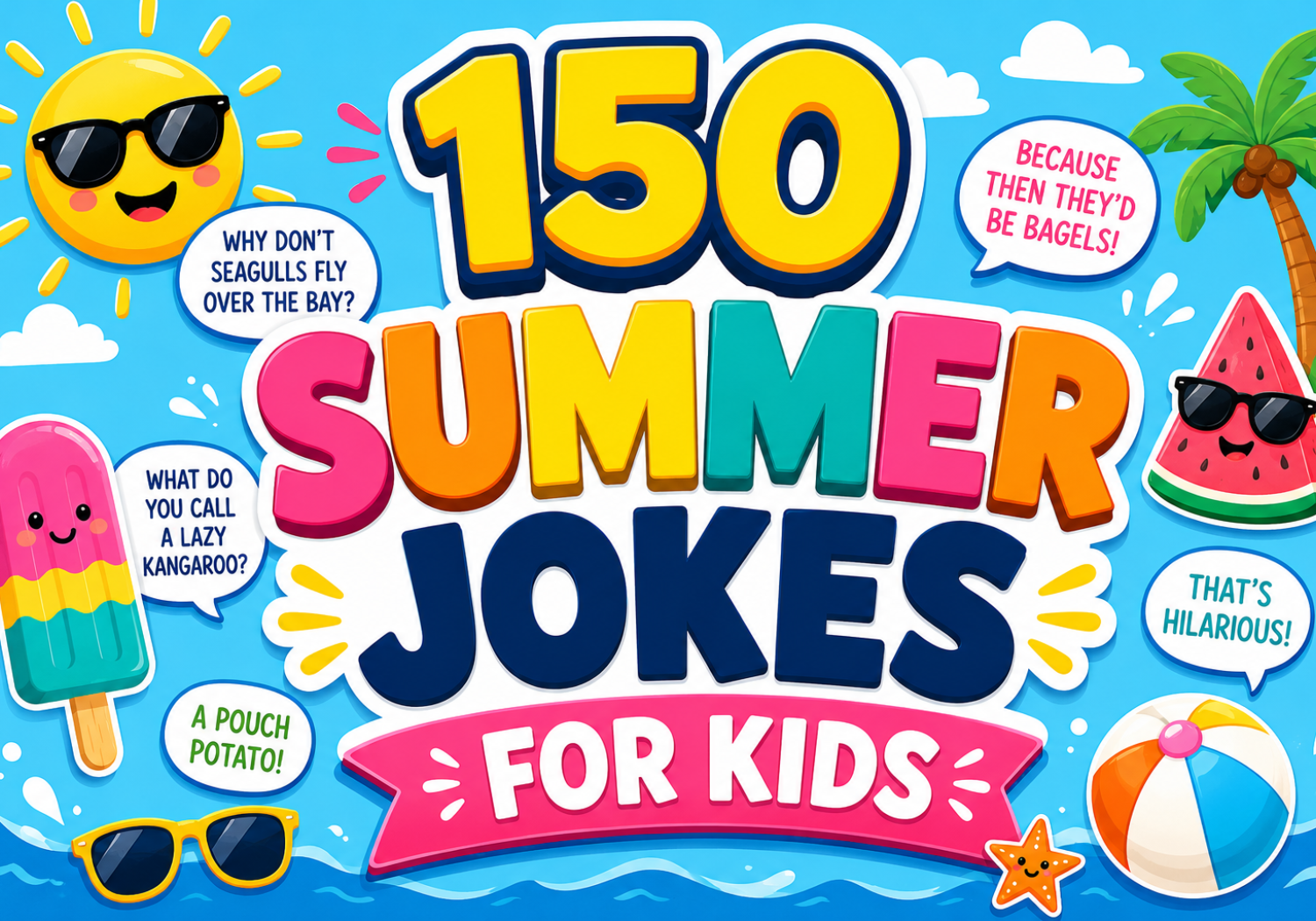 150 Summer Jokes for Kids That Will Make Everyone Laugh